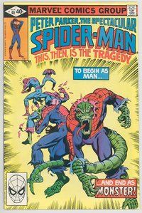 E400 SPECTACULAR SPIDER-MAN comic book #40 Al Milgrom