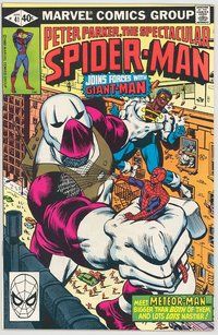 E401 SPECTACULAR SPIDER-MAN comic book #41 Al Milgrom