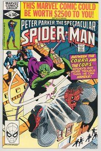 E406 SPECTACULAR SPIDER-MAN comic book #46 Frank Miller