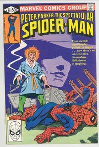 E408 SPECTACULAR SPIDER-MAN comic book #48 Frank Miller