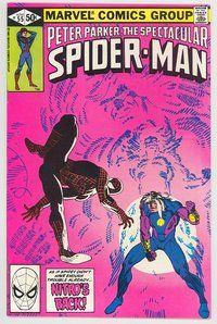 E415 SPECTACULAR SPIDER-MAN comic book #55 Frank Miller