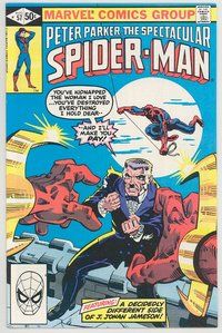 E417 SPECTACULAR SPIDER-MAN comic book #57 Frank Miller