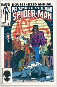 E557 SPECTACULAR SPIDER-MAN ANNUAL comic book #5