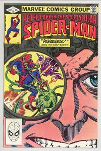 E428 SPECTACULAR SPIDER-MAN comic book #68 Ed Hannigan