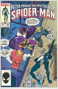 E453 SPECTACULAR SPIDER-MAN comic book #93 Al Milgrom