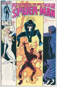 E454 SPECTACULAR SPIDER-MAN comic book #94 Al Milgrom