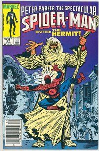 E457 SPECTACULAR SPIDER-MAN comic book #97 Al Milgrom