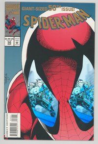 E708 SPIDER-MAN comic book #50 foil cover