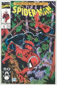 E681 SPIDER-MAN comic book #8 Wolverine, Todd McFarlane