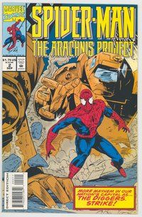 E758 SPIDER-MAN THE ARACHNIS PROJECT comic book #2 Andrew Wildman
