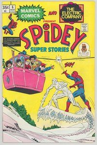 E763 SPIDEY SUPER STORIES comic book #6 John Romita