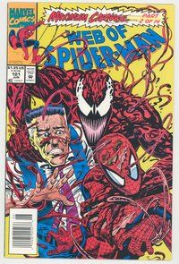 E646 WEB OF SPIDER-MAN comic book #101 Alex Saviuk