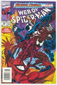 E648 WEB OF SPIDER-MAN comic book #103 Alex Saviuk