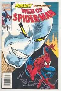 E652 WEB OF SPIDER-MAN comic book #112 Alex Saviuk