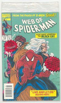 E653 WEB OF SPIDER-MAN comic book #113 Alex Saviuk