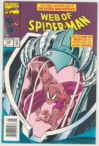 E655 WEB OF SPIDER-MAN comic book #115 Alex Saviuk