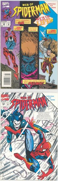 E660 WEB OF SPIDER-MAN comic book #120 Steven Butler