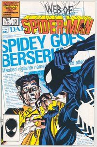 E573 WEB OF SPIDER-MAN comic book #13