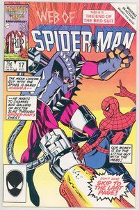 E577 WEB OF SPIDER-MAN comic book #17