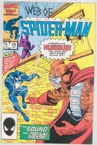 E579 WEB OF SPIDER-MAN comic book #19