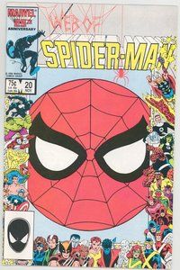 E580 WEB OF SPIDER-MAN comic book #20