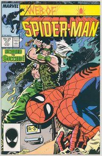 E587 WEB OF SPIDER-MAN comic book #27 Dave Simons