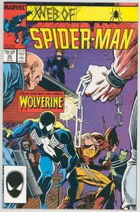 E589 WEB OF SPIDER-MAN comic book #29 Wolverine