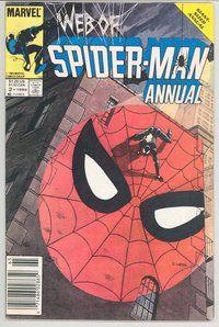 E668 WEB OF SPIDER-MAN ANNUAL comic book #2 Charles Vess