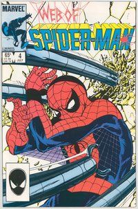 E564 WEB OF SPIDER-MAN comic book #4