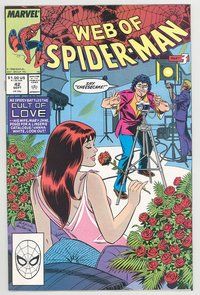E602 WEB OF SPIDER-MAN comic book #42 Alex Saviuk