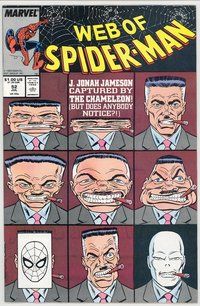 E612 WEB OF SPIDER-MAN comic book #52 Alex Saviuk