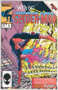 E566 WEB OF SPIDER-MAN comic book #6 John Byrne