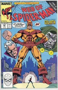 E620 WEB OF SPIDER-MAN comic book #60 Alex Saviuk