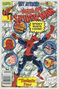 E631 WEB OF SPIDER-MAN comic book #76 Alex Saviuk