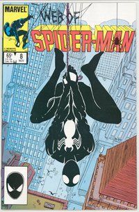 E568 WEB OF SPIDER-MAN comic book #8 Charles Vess