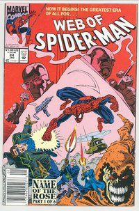 E634 WEB OF SPIDER-MAN comic book #84 Sal Buscema