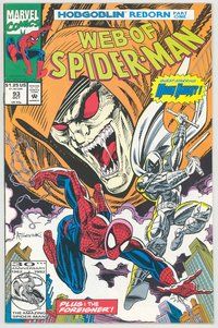 E639 WEB OF SPIDER-MAN comic book #93 Alex Saviuk