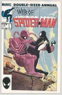 E667 WEB OF SPIDER-MAN ANNUAL comic book #1 Charles Vess