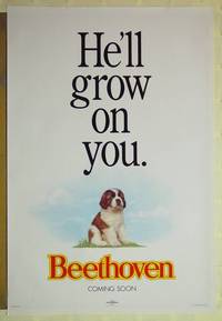 F042 BEETHOVEN DS 5 one-sheet movie posters '92 Charles Grodin, Bonnie Hunt