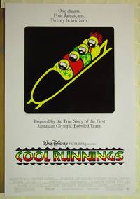 F052 COOL RUNNINGS DS 2 one-sheet movie posters '93 John Candy