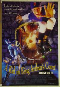 F077 KID IN KING ARTHUR'S COURT DS 5 one-sheet movie posters '95 Walt Disney