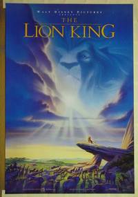 F080 LION KING DS 21 one-sheet movie posters '94 Walt Disney, cartoon