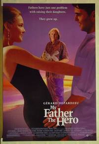 F087 MY FATHER THE HERO DS 5 one-sheet movie posters '94 Gerard Depardieu