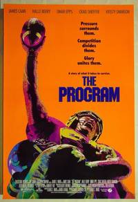 F093 PROGRAM DS 5 one-sheet movie posters '93 football, James Caan