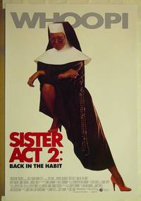F101 SISTER ACT 2 DS 5 one-sheet movie posters '93 Whoopi
