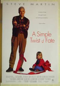 F100 SIMPLE TWIST OF FATE DS 5 one-sheet movie posters '94 Steve Martin