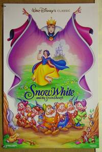 F102 SNOW WHITE & THE SEVEN DWARFS 210 promotional movie posters R90s Disney classic!