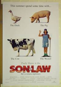 F105 SON IN LAW DS 77 one-sheet movie posters '93 Pauly Shore, Gugino