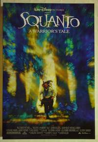 F107 SQUANTO DS 3 one-sheet movie posters '94 Native Americans!