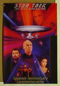 F108 STAR TREK THE NEXT GENERATION 6 special movie posters '94 7th Anniversary